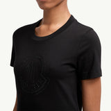 Crystal Logo Cotton T-Shirt