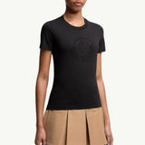Crystal Logo Cotton T-Shirt