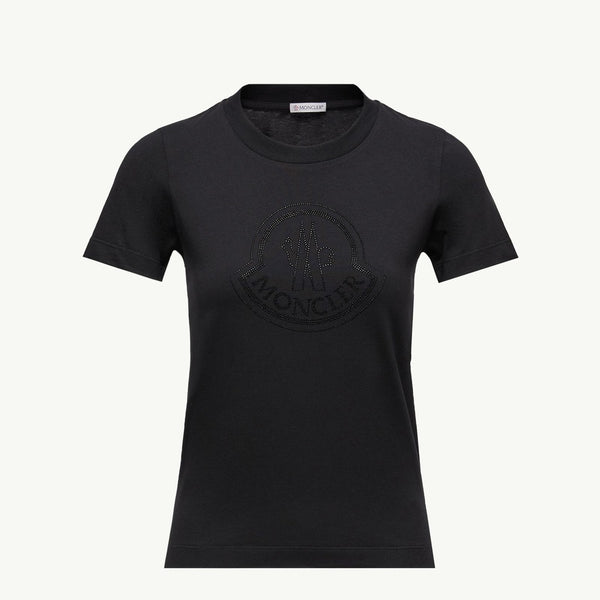 Crystal Logo Cotton T-Shirt