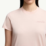 Beaded Logo Cotton T-Shirt