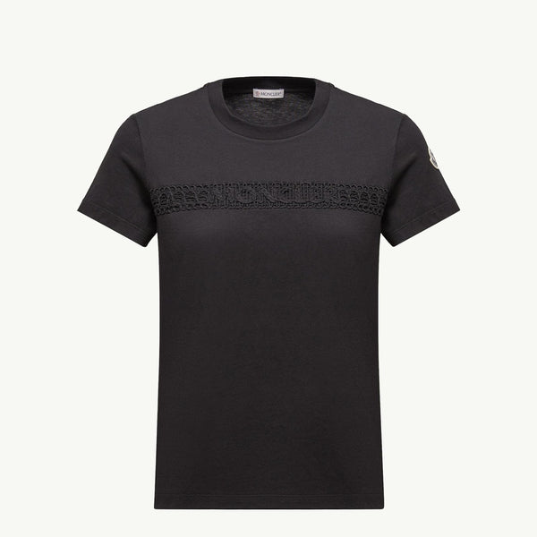 Embroidered Logo Cotton T-Shirt