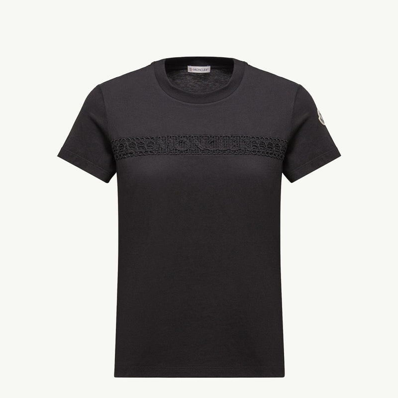 Embroidered Logo Cotton T-Shirt