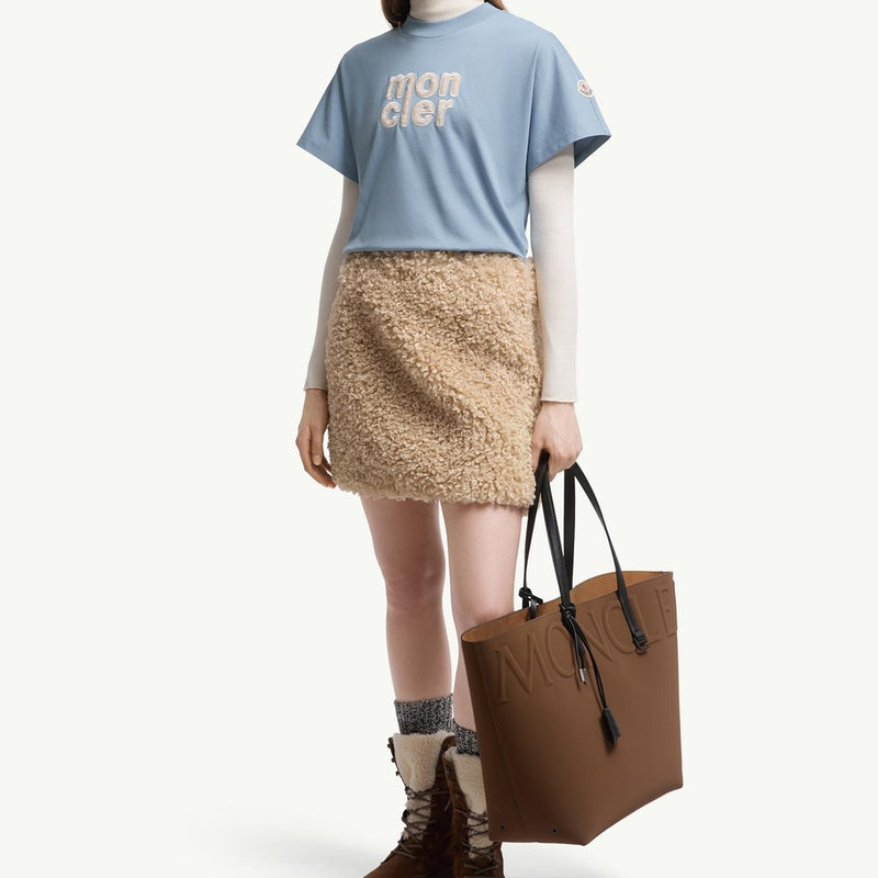 Teddy Logo Cotton T-Shirt
