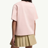 Embroidered Cherry Logo Cotton T-Shirt