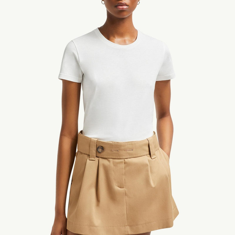 Logo Patch Cotton Jersey T-Shirt