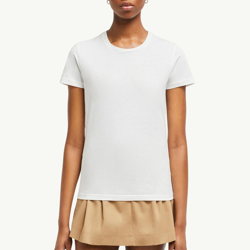 Logo Patch Cotton Jersey T-Shirt