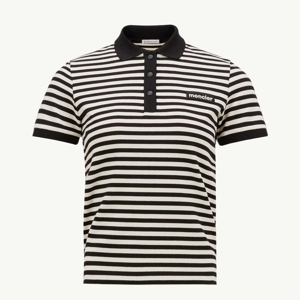 Striped Cotton Polo Shirt