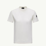 Pleated Back Cotton T-Shirt