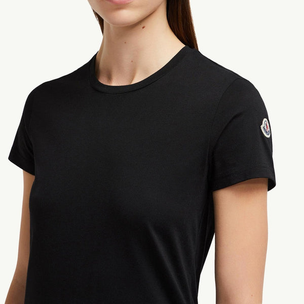 Logo Patch Cotton Jersey T-Shirt