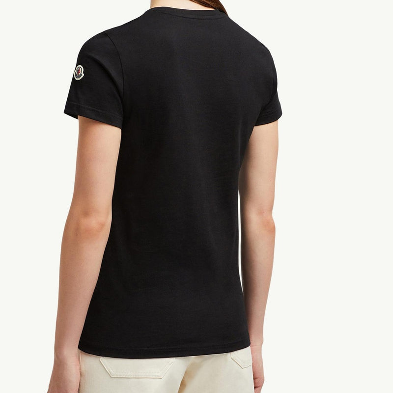 Logo Patch Cotton Jersey T-Shirt