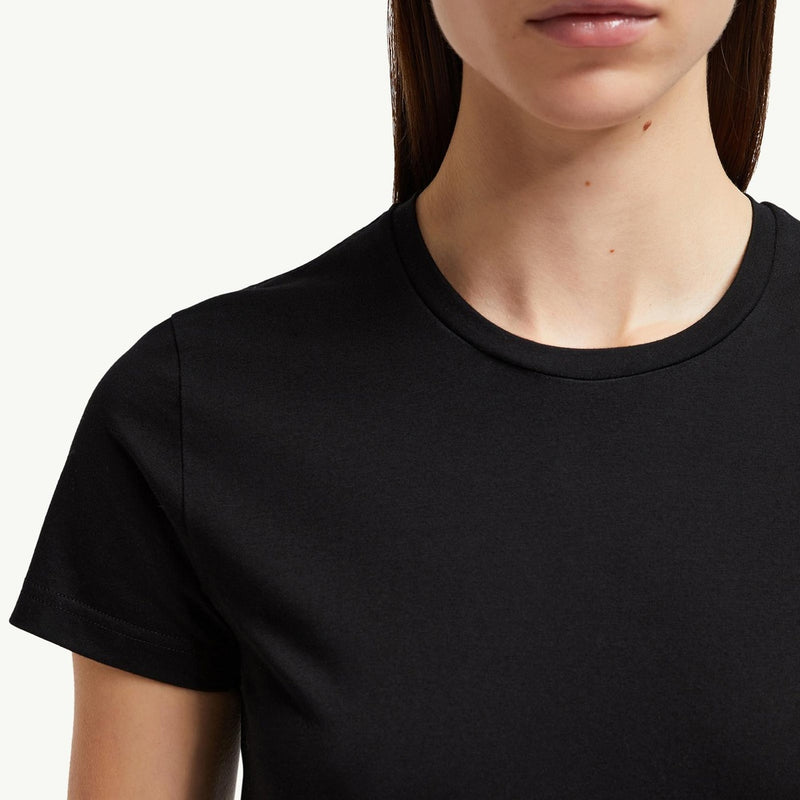 Logo Patch Cotton Jersey T-Shirt
