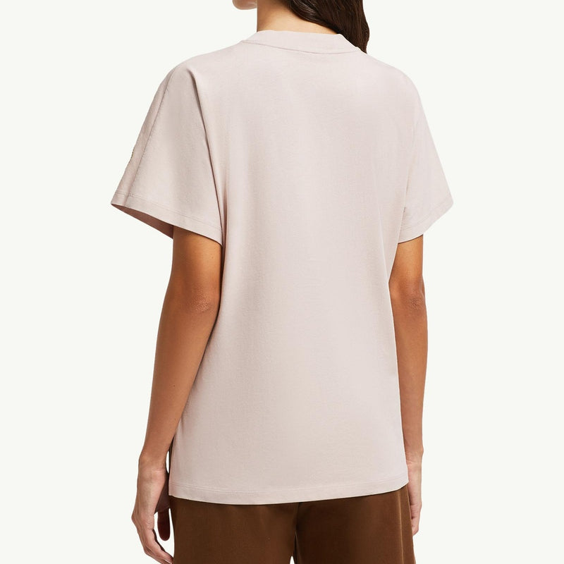 Embroidered Cursive Logo Cotton T-Shirt