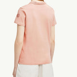 Crochet Accent Cotton T-Shirt