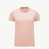 Crochet Accent Cotton T-Shirt