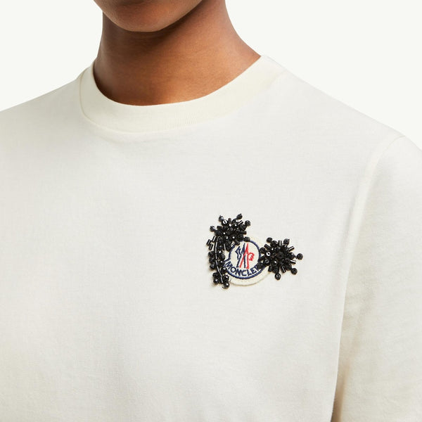 Hand-Beaded Cotton Top