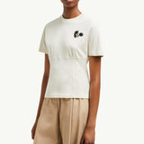 Hand-Beaded Cotton Top