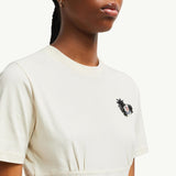 Hand-Beaded Cotton Top