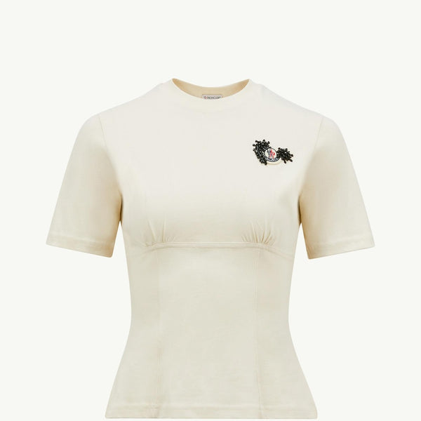 Hand-Beaded Cotton Top