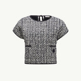 Silk & Tweed Top