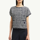 Silk & Tweed Top