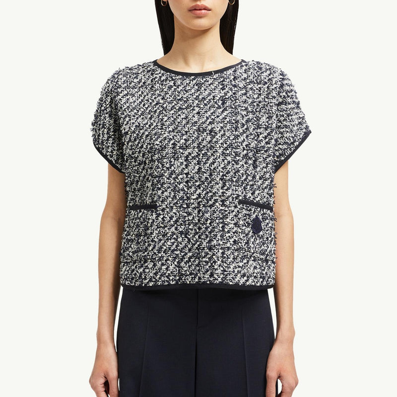Silk & Tweed Top