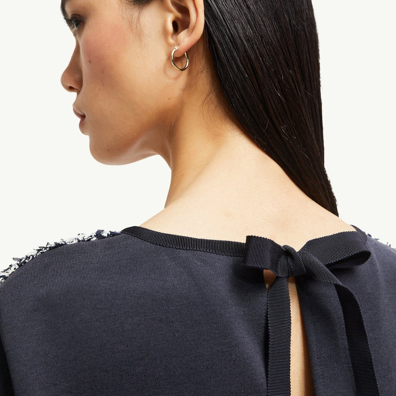 Silk & Tweed Top