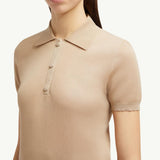 Embroidered Logo Cotton Polo Shirt