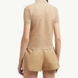 Embroidered Logo Cotton Polo Shirt
