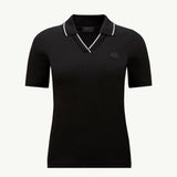 Logo Patch Cotton Piquet Polo Shirt