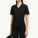 Logo Patch Cotton Piquet Polo Shirt