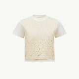 Macramé Cotton T-Shirt