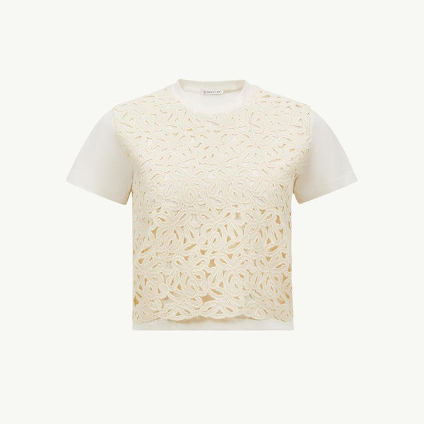 Macramé Cotton T-Shirt
