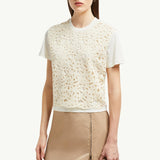 Macramé Cotton T-Shirt