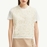 Macramé Cotton T-Shirt