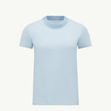 Crochet Accent Cotton T-Shirt