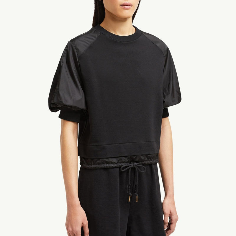 Puff Sleeve Cotton T-Shirt