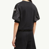 Puff Sleeve Cotton T-Shirt