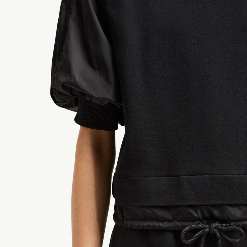Puff Sleeve Cotton T-Shirt