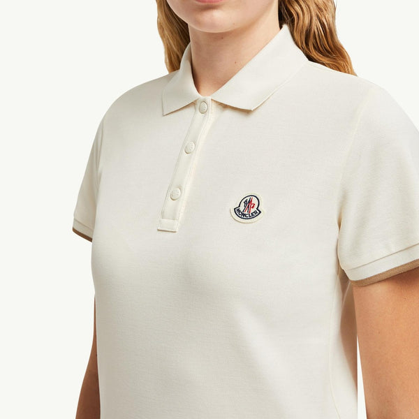 Logo Patch Cotton Piquet Polo Shirt