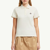 Logo Patch Cotton Piquet Polo Shirt