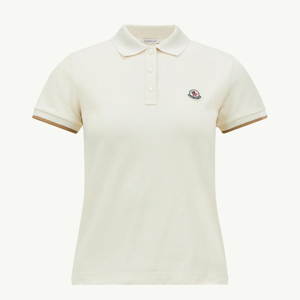 Logo Patch Cotton Piquet Polo Shirt