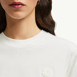 Silicone Logo Patch Cotton T-Shirt