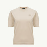 Silicone Logo Patch Cotton T-Shirt