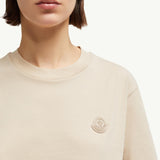 Silicone Logo Patch Cotton T-Shirt
