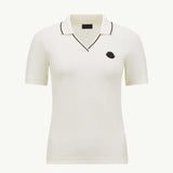 Logo Patch Cotton Piquet Polo Shirt