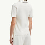 Logo Patch Cotton Piquet Polo Shirt