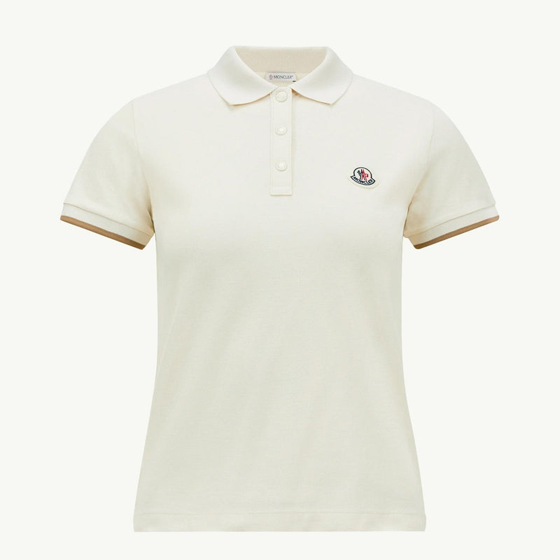 Logo Patch Cotton Piquet Polo Shirt