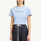 Embroidered Tonal Logo Cotton T-Shirt