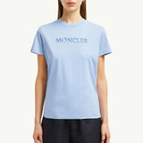 Embroidered Tonal Logo Cotton T-Shirt