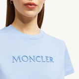 Embroidered Tonal Logo Cotton T-Shirt